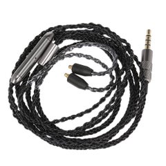 Buy MMCX Connector Replacement Headphone Cable Black in Saudi Arabia