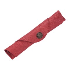 Buy Antique Leather Pen Case Fountain Handmade Sleeve Bag Pouch Protector Multicolour in Saudi Arabia
