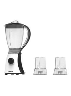 Buy 3-In-1 Electric Blender Set 600W 600 W TB-600/2 White/Clear/Black in Egypt