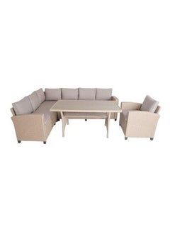 Shop Nice 3 Piece Corner Sofa Set Beige 180x140x80cm Online In Riyadh Jeddah And All Ksa