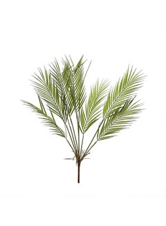 Buy 7 Heads Artificial Palm Leaves Green 30x86centimeter in UAE