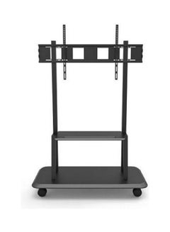 اشتري Big TV Cart With Fixed TV Bracket 55'' To 100'' أسود في السعودية