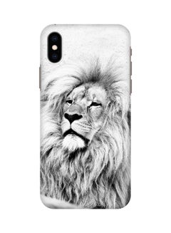 Buy Protective Case Cover For Apple iPhone Xs Max Wise Lion in UAE