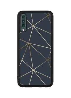 Buy Protective Case Cover For Samsung Galaxy A70 Grey/Gold in Saudi Arabia