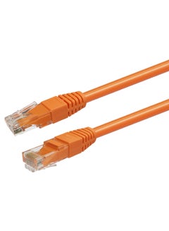 Buy Rj45 CAT6 patch cord Orange in Saudi Arabia