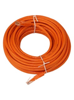 Buy Rj45 CAT6 patch cord Orange in Saudi Arabia