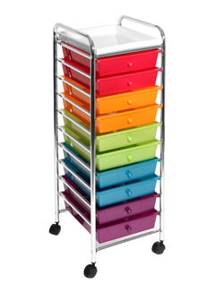 Buy 10-Drawer Organizer Multicolour in UAE