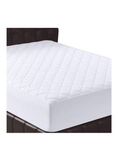 Buy Fiber Mattress Protector Combination White 160*200cm in Egypt