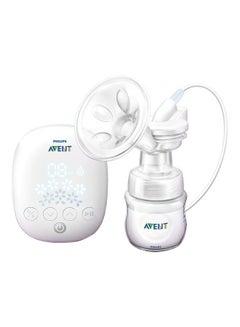 Buy Easy Comfort Single Electric Breast Pump, Lightweight And Compact, BPA Free, Newborn, Pack Of 5, 120 Ml - White in Saudi Arabia