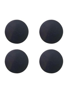 Buy 4-Piece Bottom Rubber Feet For Apple MacBook Pro Retina Black in Saudi Arabia