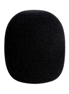 Buy Foam Microphone Sponge Cover Black in UAE