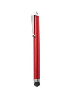 اشتري Stylus Pen For Apple iPhone 5/4S/4G/3GS/iPad 3/2 11.3x0.9سم فضي / أسود / أحمر في السعودية