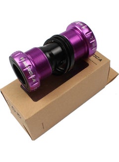 Buy Mountain Bike Colorful Bottom Bracket Axle Integrated Hollow BB Bicycle Threaded Screw-in Center Axle 10*10*10cm in Saudi Arabia