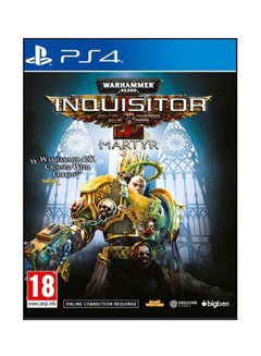 Buy Warhammer Inquisitor Martyr (Intl Version) - Action & Shooter - PlayStation 4 (PS4) in Egypt