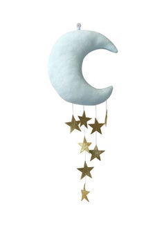 اشتري Hanging Moon Stars StuffedWall Backdrop أزرقذهبي في الامارات