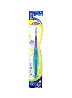اشتري فرشاة أسنان ناعمة بتصميم راكون للأطفال أزرق / أخضر 0.1كجم في الامارات