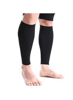 Buy Sports Calf Sleeves Compression Leg Guard Running Football Calf Shin Support Calf Muscle Relieve Wrap 10.0x6.0x2.0cm in UAE