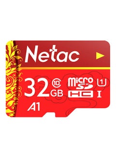 Buy MicroSD U1 C10 Traffic Recorder Memory Card Red in Saudi Arabia
