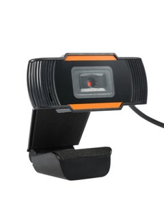Buy 720P Full High Definition USB 2.0 Autofocus Webcam With Microphone Black in Saudi Arabia