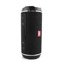 Buy 116 Portable Wireless Bluetooth Stereo Subwoofer Speaker Black in UAE