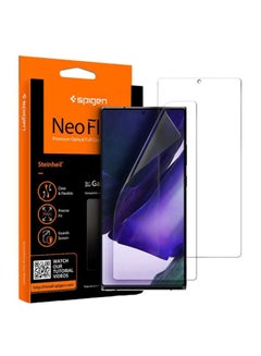 Buy 2-Piece Neo Flex Tempered Glass Screen Protector For Samsung Galaxy Note 20 Ultra Clear in Saudi Arabia