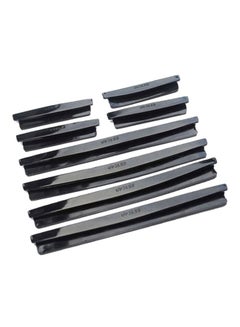 Buy 8-Piece Car Door Edge Guards Scratch Strip Sticker in UAE