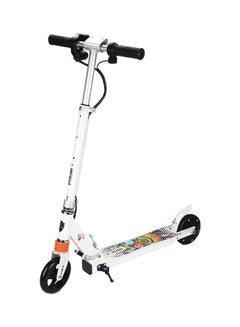 Buy COOLBABY Portable folding two-wheeled electric scooter-white 108*49*43cm in Saudi Arabia