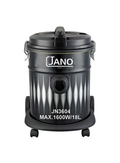 Buy Canister Vacuum Cleaner 1600W 18.0 L 1600.0 W JN3604 Black in Saudi Arabia