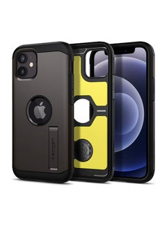 Buy Tough Armor designed for iPhone 12 Mini case/cover with Extreme Impact Foam Gunmetal in UAE