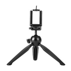 Buy YT-238 Mini Tripod Stand With 1/4" Screw Black in Saudi Arabia