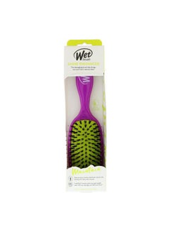 Buy Shine Enhancer Detangler Hair Brush Purple in UAE