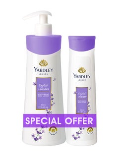 Buy Pack Of 2 Body Lotion English Lavender 600ml in UAE