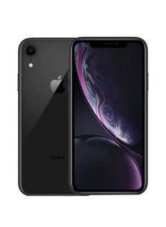 Buy iPhone XR Black 128GB 4G LTE (2020 - Slim Packing) - International Version in UAE