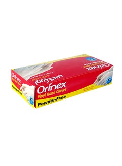 Buy 100-Piece XL Gloves Clear in Saudi Arabia