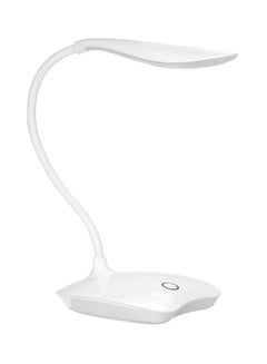 Buy LED Desk Lamp With USB Port White 10x8x16cm in UAE