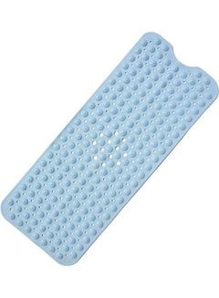 Buy Non-slip Bath Mat Blue 70cm in UAE