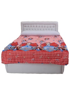 Buy Microfiber Lightweight Duvet Bed Cover Cotton Multicolor 250x180cm in Egypt