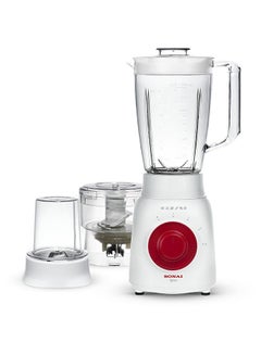 Buy Rotato Blender 1.5 L 500 W MAR-2500 White/Clear/Red in Egypt