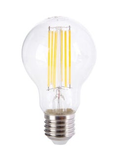 اشتري مصباح LED بفتيل (قدرة 8 وات، قاعدة E27، إضاءة دافئة) أبيض في الامارات