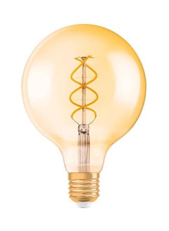 Buy Dimmable Vintage LED Globe Bulb 5W Warm White in UAE