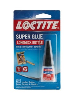 Buy Super Glue Long Neck Bottle Multicolour 5g in UAE