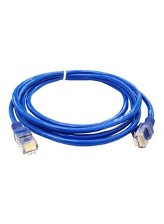 Buy RJ45 CAT6 Ethernet LAN Network Cable Blue in Saudi Arabia