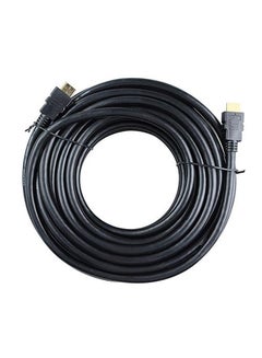 اشتري كابل HDMI عالي السرعة بدقة 4K 15متر أسود في السعودية