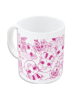 Buy Lol Surprise Rock On Mug Pink/White 12x8.5x10.5cm in UAE