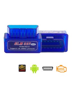 اشتري ماسح ضوئي لاسلكي صغير للغاية ELM327 يعمل بتقنية البلوتوث V2.1 OBD2 مع أداة مسح ضوئي تلقائي OBD II تناسب جميع الأجهزة وتعمل على طرازات أندرويد: ELM327 V2.1 في الامارات