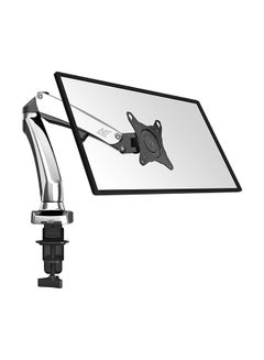 Buy Monitor Arms Fully Adjustable With Desk Mount Stand For 22 - 35 Inch Screens Sliver in UAE