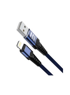 Buy Creative Series Apple Certified Lightning Cable Blue in Saudi Arabia