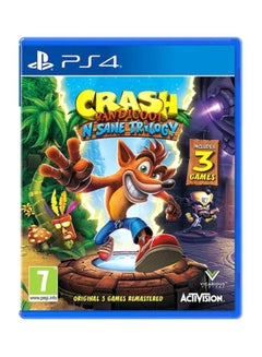 اشتري لعبة "Crash Bandicoot N. Sane Trilogy" - adventure - playstation_4_ps4 في السعودية