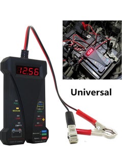 Buy 12V LCD Display Digital Battery Tester Voltmeter and Charging System Analyzer in UAE