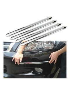 Buy 400*25MM Car SUV Edge Anti-collision Strip Bumper Protector Protective Guard Styling Bar - 4pcs in Saudi Arabia